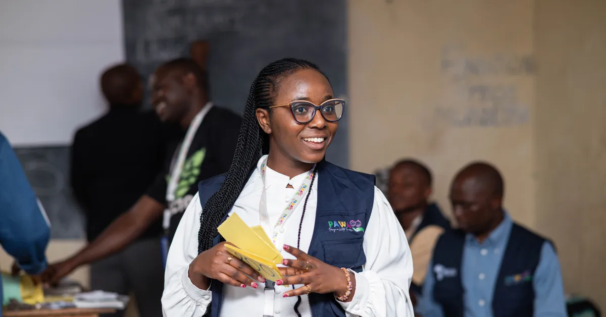 Des jeunes qui transforment l’éducation dans les zones rurales de la RDC. Des jeunes qui transforment l’éducation dans les zones rurales de la RDC.
