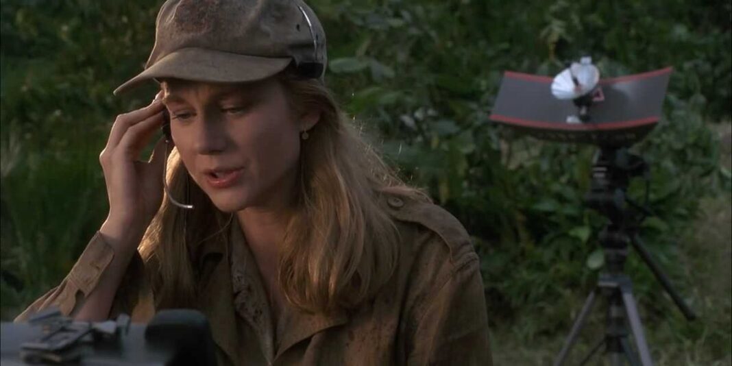 <p>Laura Linney appelle <em>Congo</em> son « grand mauvais film », et elle a totalement raison.</p> <p>Laura Linney appelle <em>Congo</em> son « grand mauvais film », et elle a totalement raison.</p>