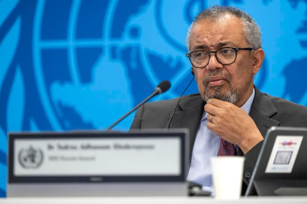 Le directeur général de l’OMS, Tedros, dans la capitale de la République Démocratique du Congo touchée par Ebola. Le directeur général de l’OMS, Tedros, dans la capitale de la République Démocratique du Congo touchée par Ebola.
